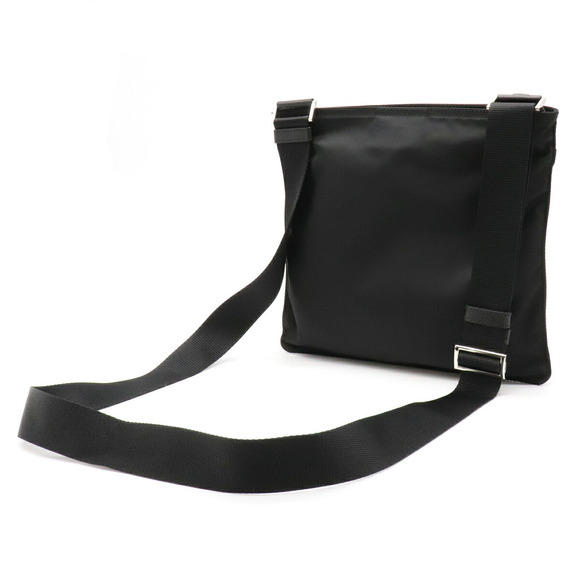 Prada Black Leather Nylon Nero Bag Crossbody - Picture 1 of 7